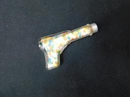 Glass Gun Candy Container