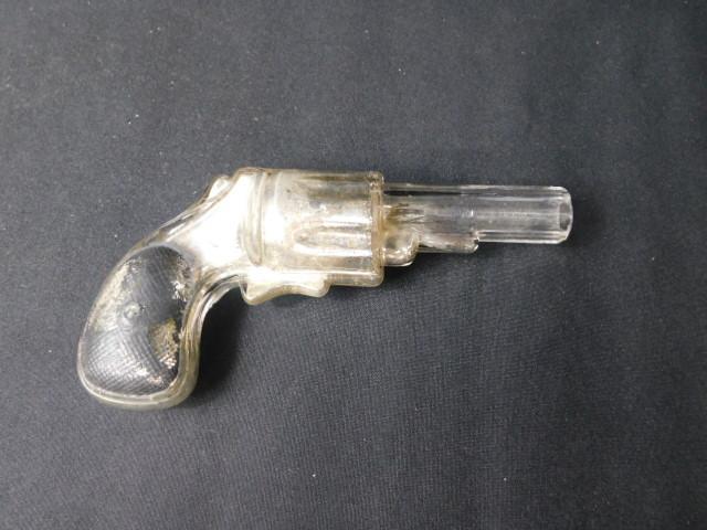 Glass Gun Candy Container