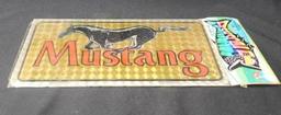 Mustang Car Tag