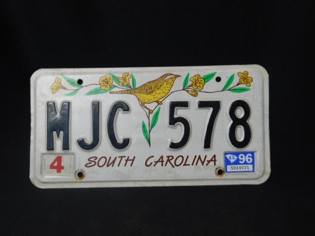 South Carolina Car Tag