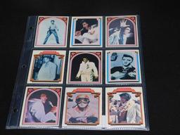 Lot of 9 Elvis Collector Cards