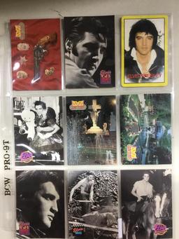 Lot of 9 Elvis Collector Cards "The Elvis Collection"