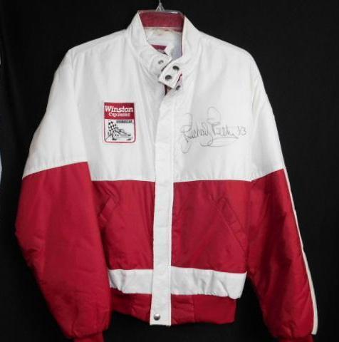 Nascar Winston Cup Series Jacket Autographed By Nascar Drivers (Names in Description)