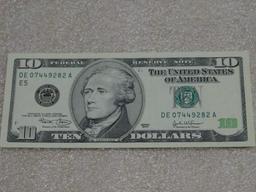 Federal Reserve Note $10 2003 Series