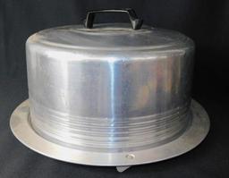 Aluminum Cake Holder, "Regal Ware"