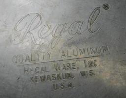Aluminum Cake Holder, "Regal Ware"