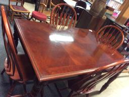 DINING ROOM TABLE WITH 4 CHAIRS