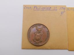 PHILLIPPINE, 1 CENTAVO, 1944, 1963, 1963