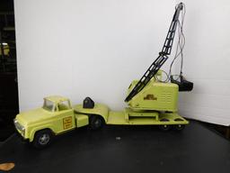 STATE HIGHWAY DEPARTMENT WITH TRUCK & TRAILER