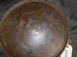 GRISWOLD NO. 14, CAST IRON GRIDDLE #618