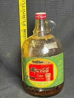 GALLON SIZE COCA-COLA SYRUP BOTTLE