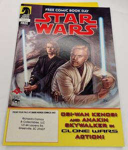 FREE COMIC BOOK DAY: STAR WARS OBI-WAN KENOBI AND ANAKIN SKYWALKER IN CLONES WARS ACTION!, DARK