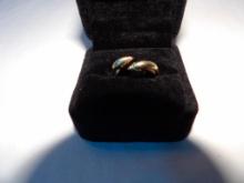 14K YELLOW GOLD BYPASS DOLPHIN RING. APPROX SIZE 7 AND APPROX 2.8 GRAMS