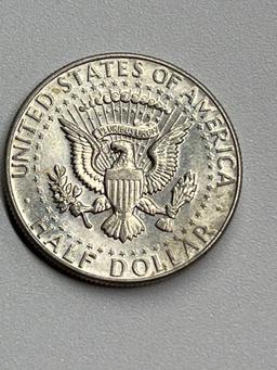 Half Dollar, 1966, AU