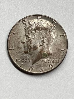 Half Dollar, 1969 D