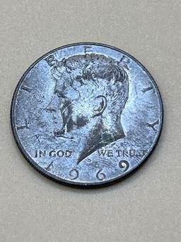 Half Dollar, 1969 D