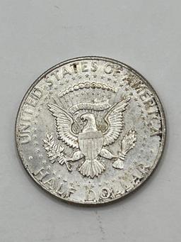 Half Dollar, 1964, AU