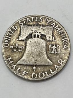 Half Dollar, 1952 D, Franklyn