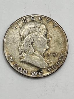 Half Dollar, 1951, Franklyn
