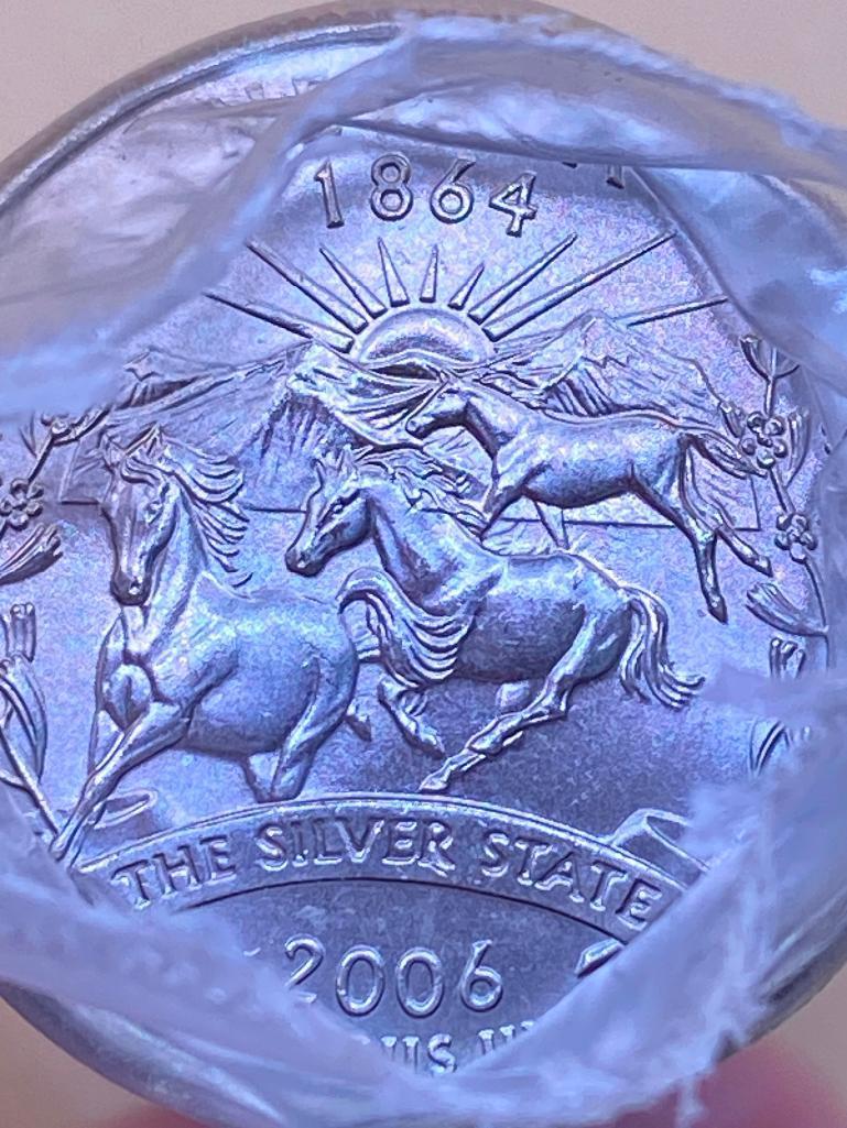 Quarters, Nevada, 2006 P, UNC. (40 Total)