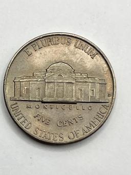 Nickel, 1938 D, AU