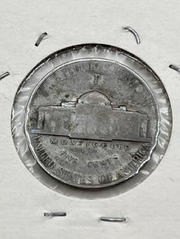 Nickel, 1943-P, "Silver"