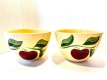 Two Watt Ware Bowls