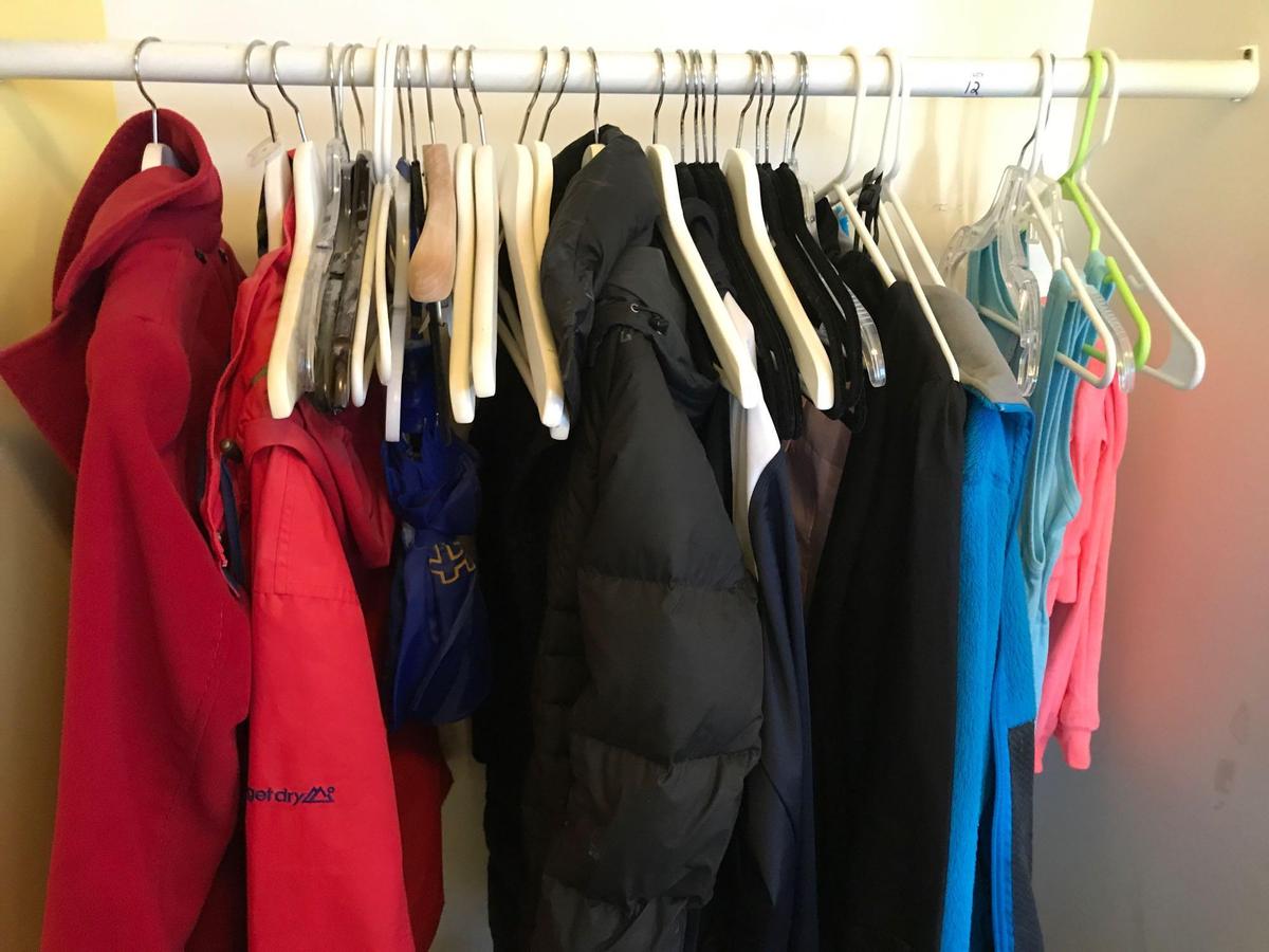 Coat and Clothing Lot