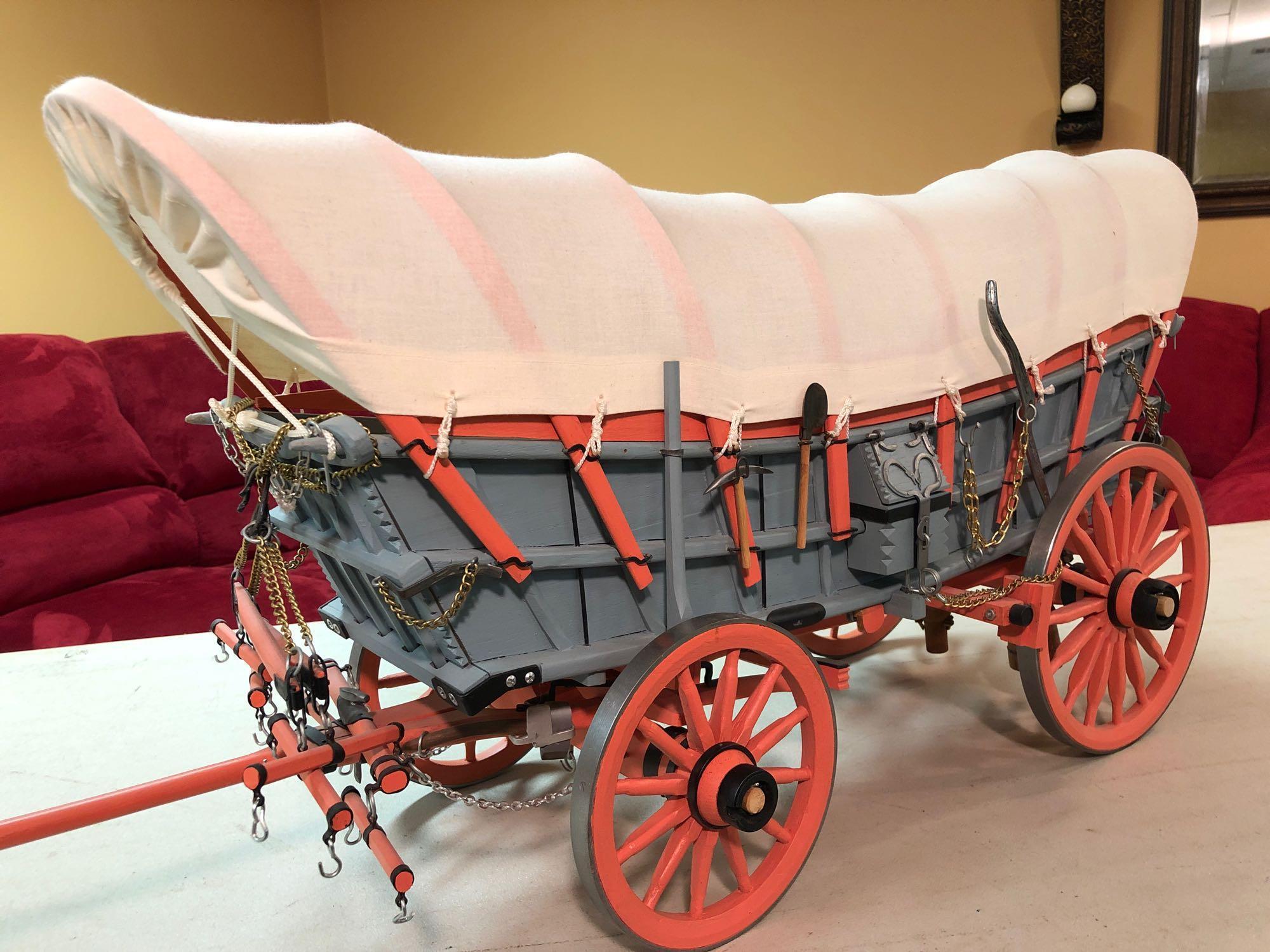 Detailed Model Conestoga Wagon