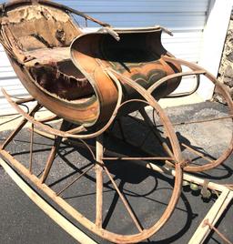 Antique, Early 1900's Albany Cutter with Shafts