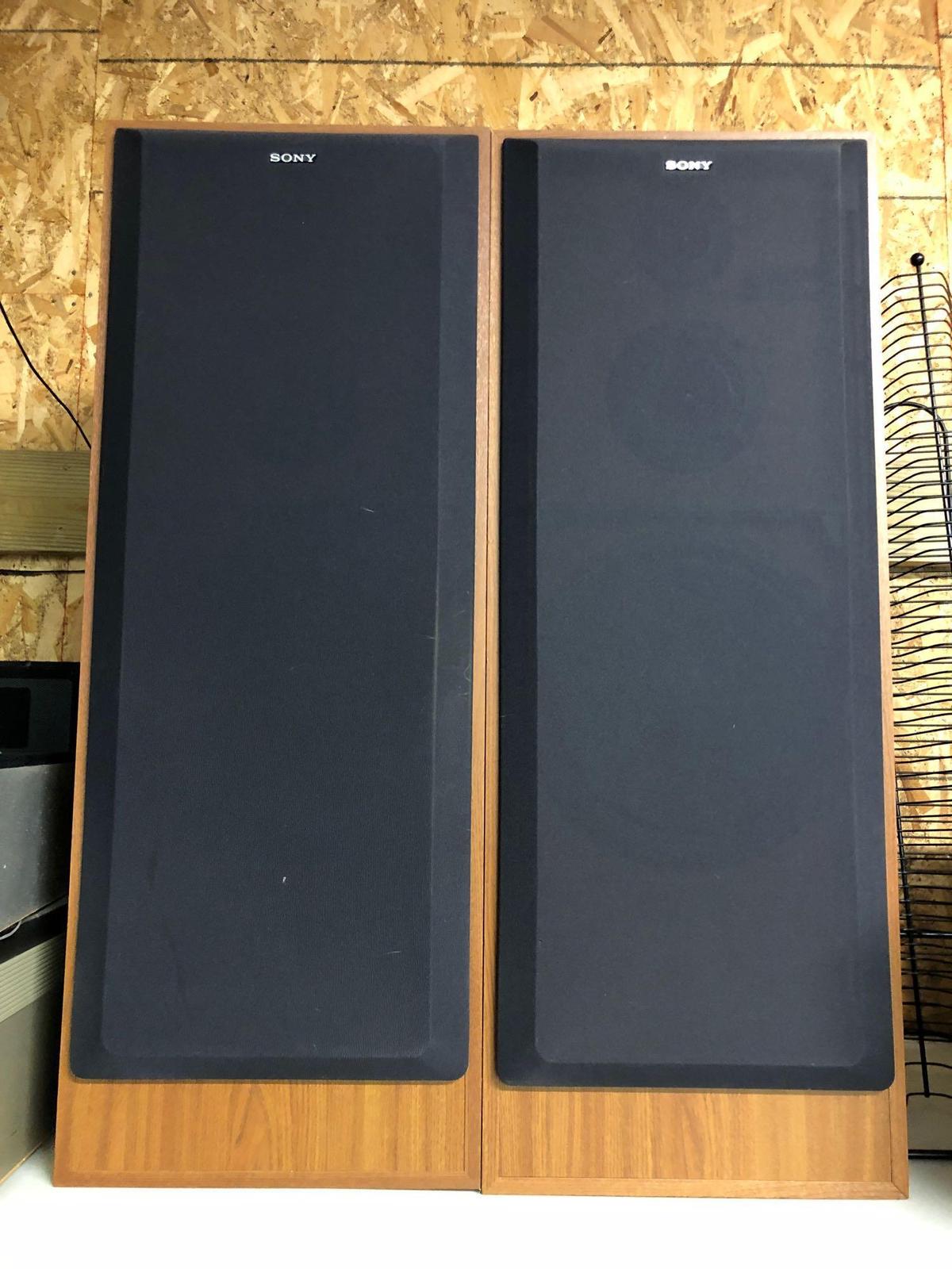 Sony Floor Model Speakers