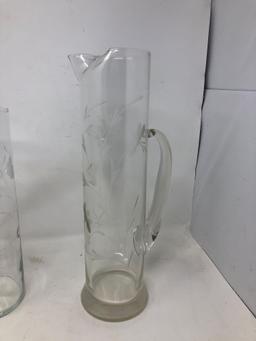 Princess House Glass Pitchers