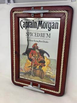 Captain Morgan Spiced Rum Advertising Mirror