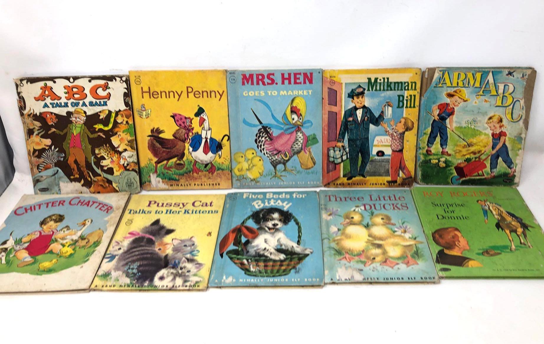 Vintage Hard Bound Children's Books