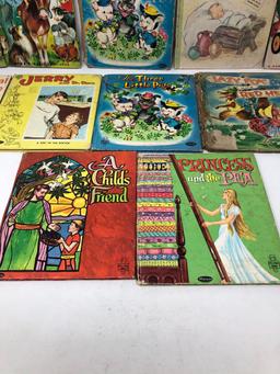 Vintage Hard Bound Children's Books