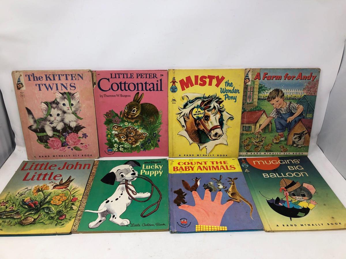 Vintage Hard Bound Children's Books