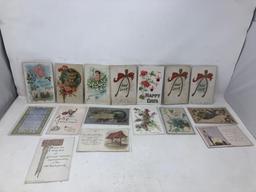 Vintage Greetings Postcards, 16