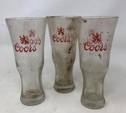 Coors Beer Glasses