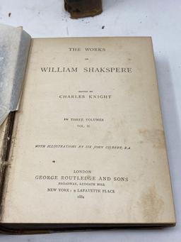 Antique, Historically Collectible Shakespeare Books