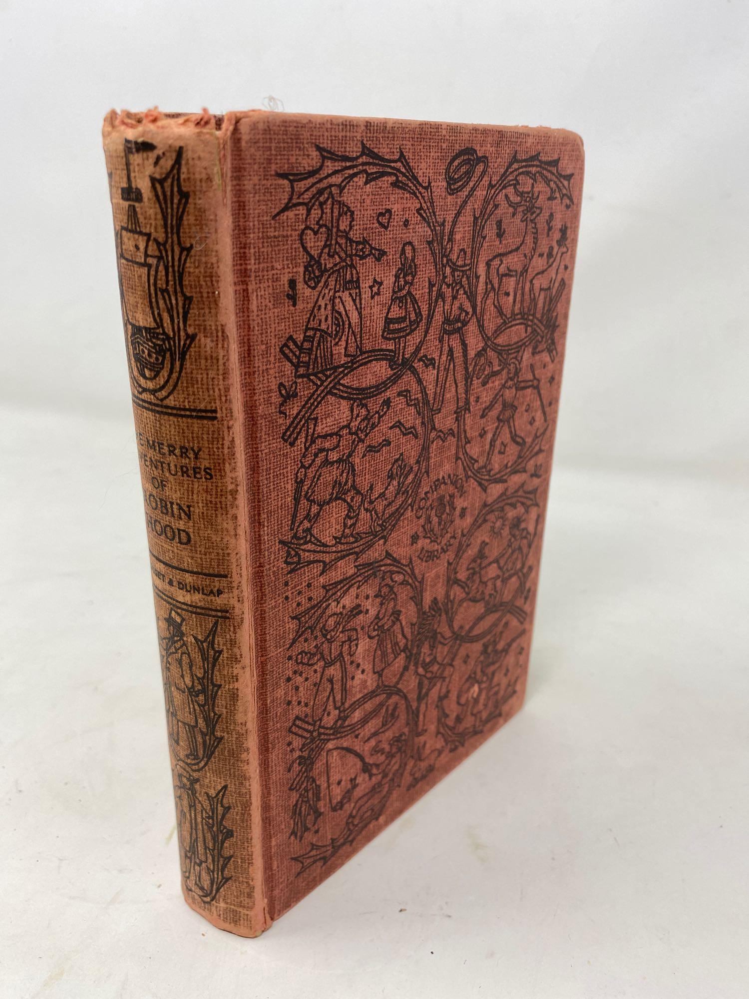 Vintage, Classic Hard Bound Robin Hood Books