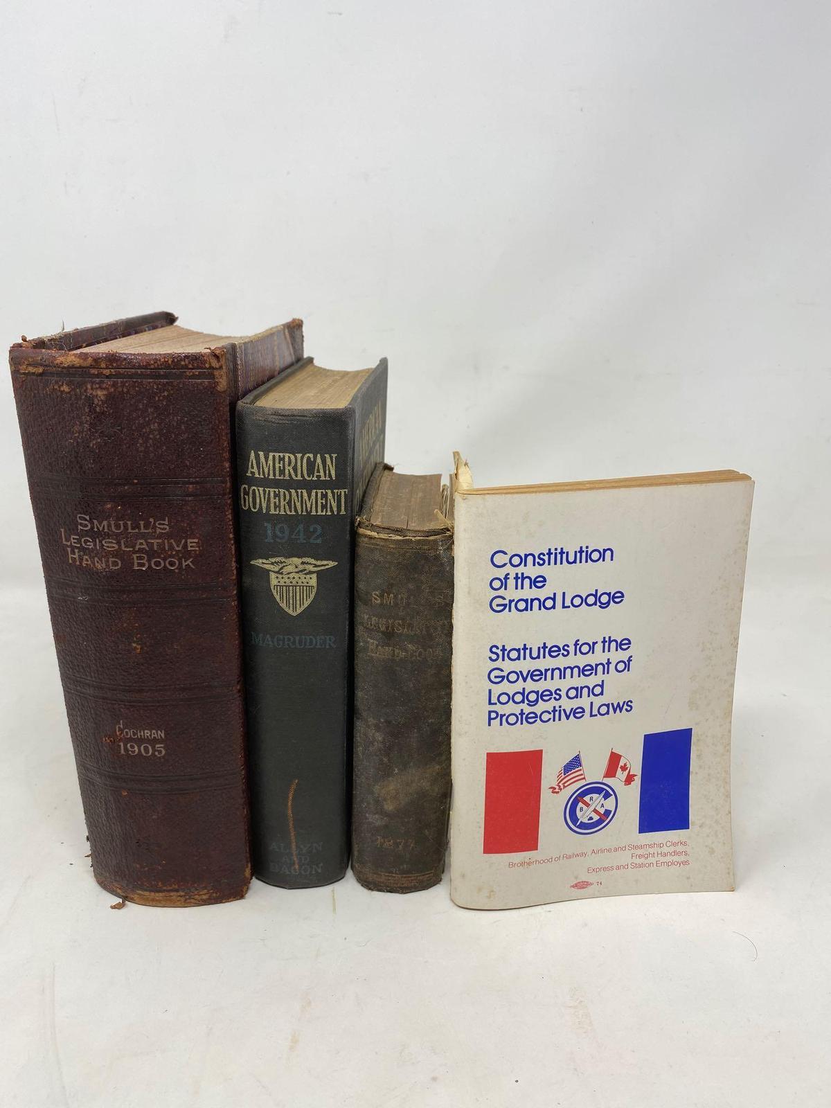 Antique, Vintage, Historical Government Books, PA Legislative.