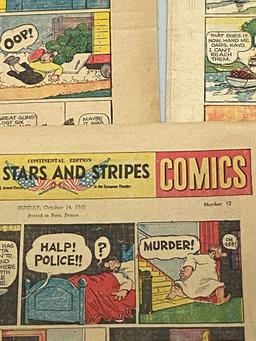 The Stars and Stripes 1940's Weekly Comics