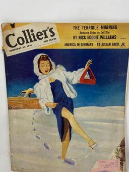 Retro Collier's Magazines, 1940's