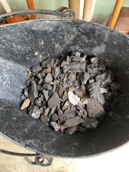 Vintage Coal Bucket, other Buckets, and Coal