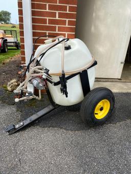 Tow Behind Yard Chemical Sprayer