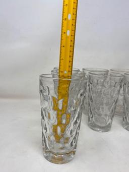 Clear Glass Water Glasses