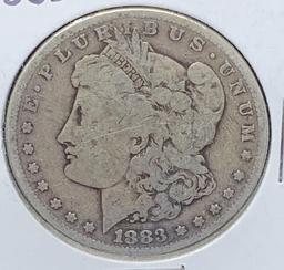 Morgan Silver Dollar, 1883