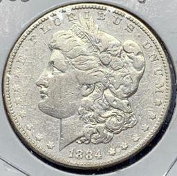 Morgan Silver Dollar, 1884