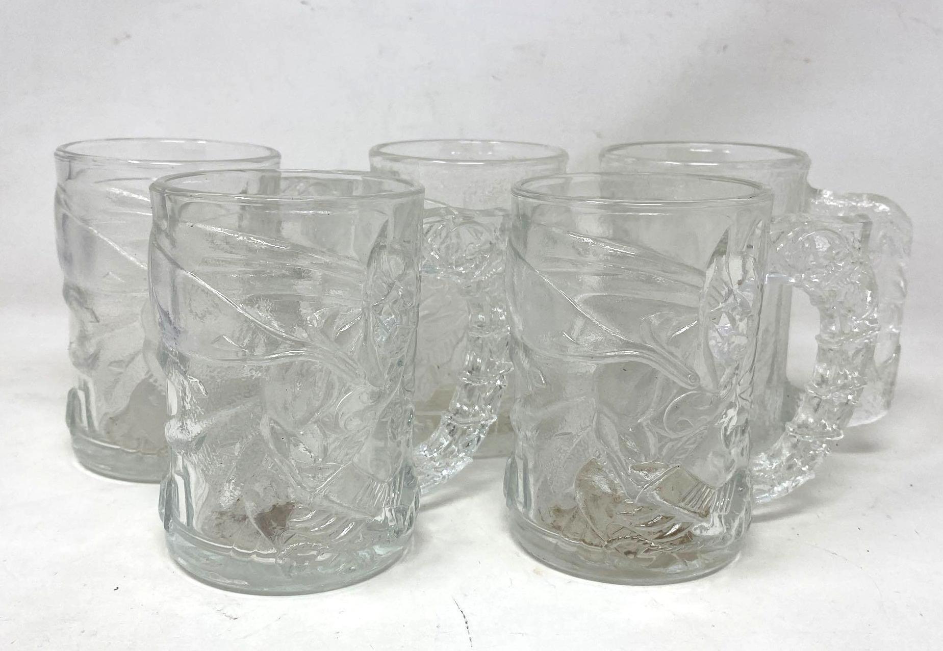 McDonald's Batman Series Glass Mugs