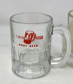 Twin Kiss Root Beer Mugs